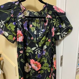 Blouse floral print